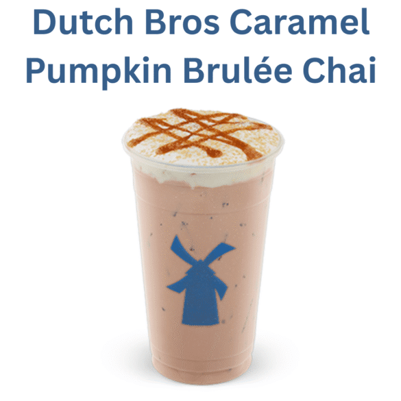 Dutch Bros Caramel Pumpkin Brulée Chai