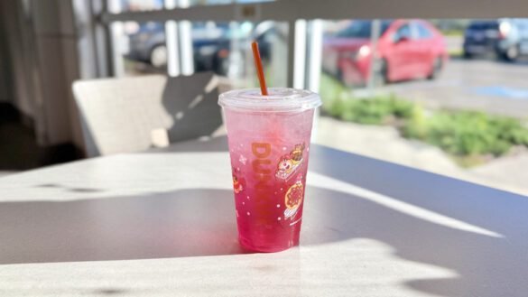 Dunkin' Wicked Pink Refresher